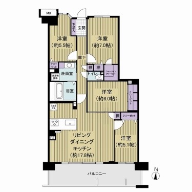 apartment 東京都荒川区南千住７丁目1-1 アクレスティ南千住1F
