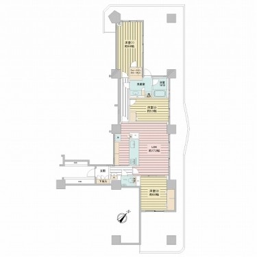 apartment 東京都荒川区南千住７丁目1-1 アクレスティ南千住1F