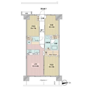 apartment 東京都荒川区南千住７丁目1-1 アクレスティ南千住1F
