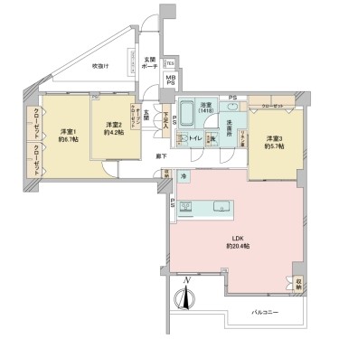 apartment 千葉県浦安市美浜１丁目7-101 エルシティ新浦安7番館