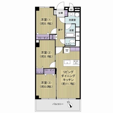 apartment 千葉県浦安市美浜１丁目7-101 エルシティ新浦安7番館