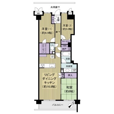 apartment 千葉県浦安市美浜１丁目7-101 エルシティ新浦安7番館