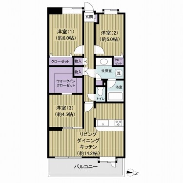 apartment 千葉県柏市柏３丁目6-29 サンライズ吉野4階