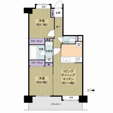 apartment 千葉県柏市柏３丁目6-29 サンライズ吉野4階