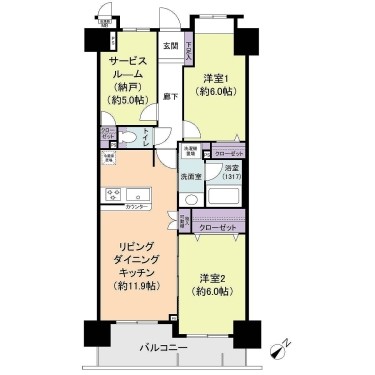 apartment 埼玉県川口市栄町３丁目1-14 川口三栄ビル2F