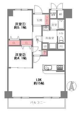 apartment 兵庫県西宮市甲風園１丁目10-4 岩崎ビル1.2階