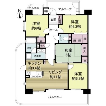 apartment 愛知県名古屋市中区栄４丁目1-8 栄サンシティービル11F