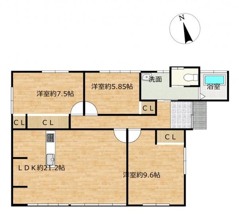 detached 宮城県遠田郡涌谷町字一本柳
地図を見る