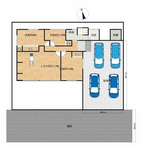 detached 宮城県遠田郡涌谷町字一本柳
地図を見る