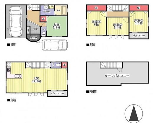 detached 大阪府守口市八雲東町２丁目
地図を見る