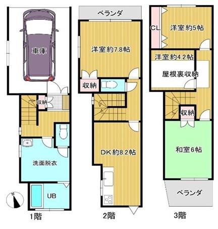 detached 大阪府門真市岸和田３丁目
地図を見る