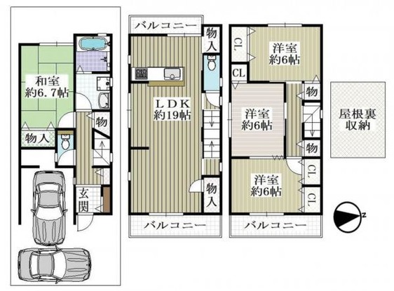 detached 大阪府大東市北条６丁目
地図を見る