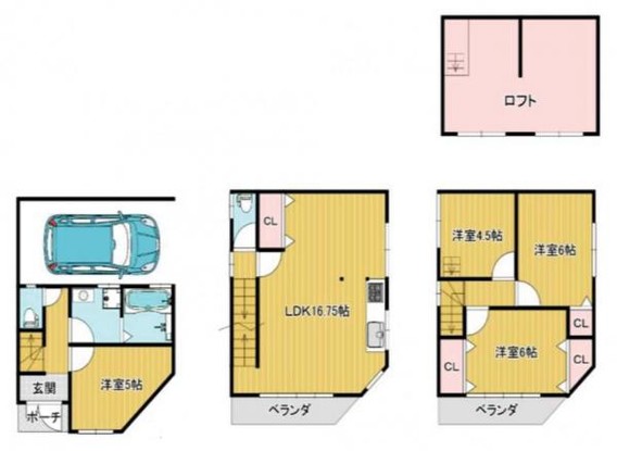 detached 大阪府守口市藤田町１丁目
地図を見る