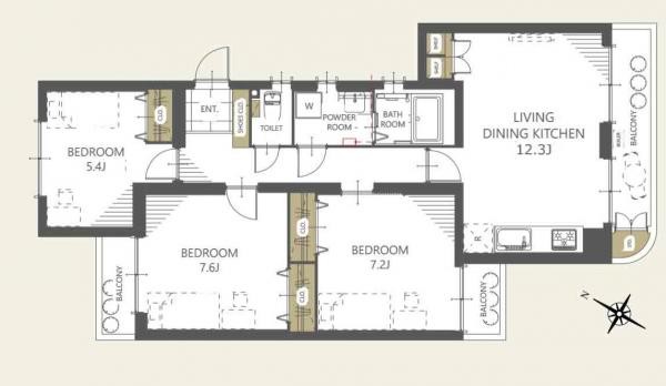 apartment 大阪府吹田市山田西２丁目
地図を見る