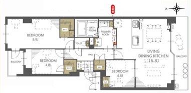 apartment 大阪府吹田市古江台５丁目
地図を見る