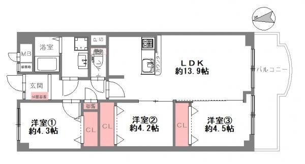 apartment 大阪府吹田市山田西４丁目
地図を見る