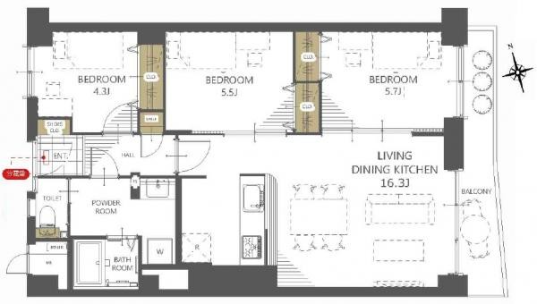 apartment 大阪府吹田市山田西１丁目
地図を見る