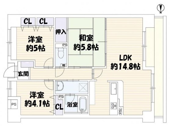 apartment 大阪府東大阪市岩田町３丁目
地図を見る