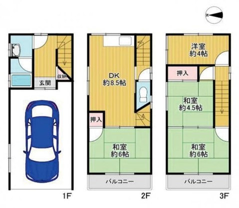 detached 大阪府門真市舟田町
地図を見る