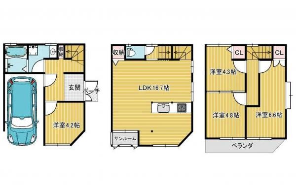 detached 大阪府吹田市川岸町
地図を見る