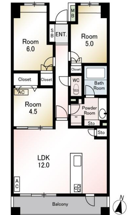 apartment 埼玉県さいたま市南区南浦和２丁目40-12