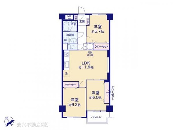 apartment 東京都練馬区大泉学園町１丁目29-7 兼六第四ビル1F