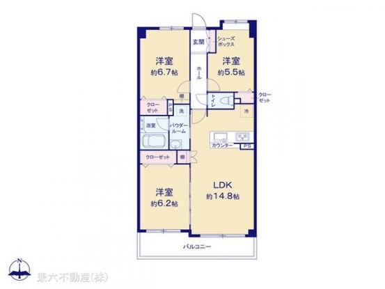 apartment 東京都練馬区大泉学園町１丁目29-7 兼六第四ビル1F