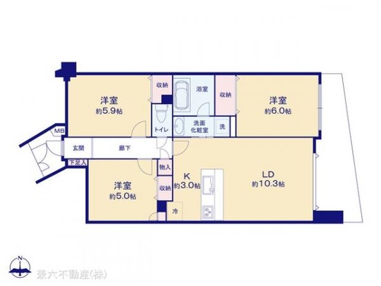 apartment 東京都練馬区大泉学園町１丁目29-7 兼六第四ビル1F