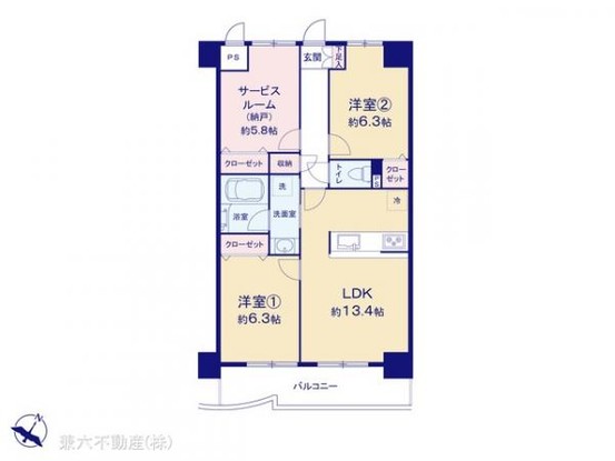 apartment 東京都練馬区大泉学園町１丁目29-7 兼六第四ビル1F