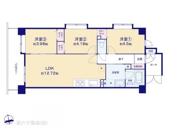 apartment 東京都練馬区大泉学園町１丁目29-7 兼六第四ビル1F