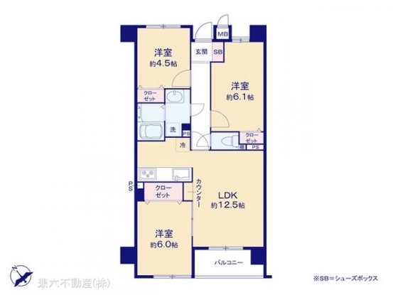 apartment 東京都練馬区大泉学園町１丁目29-7 兼六第四ビル1F