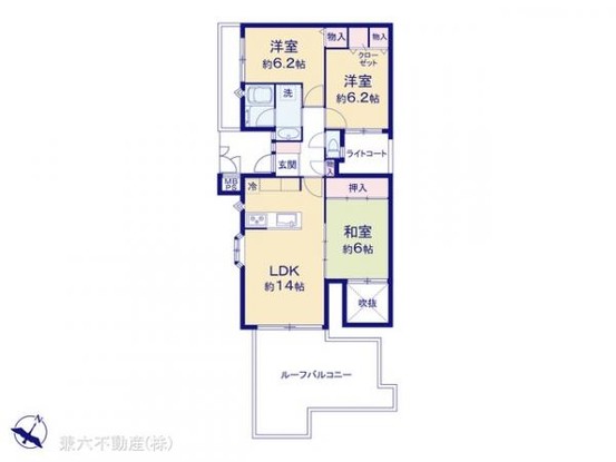 apartment 東京都練馬区大泉学園町１丁目29-7 兼六第四ビル1F