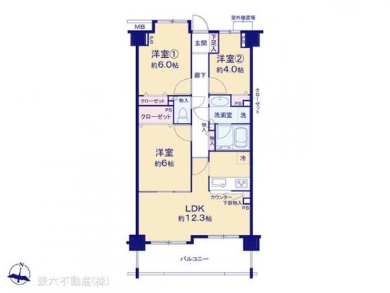 apartment 東京都練馬区大泉学園町１丁目29-7 兼六第四ビル1F