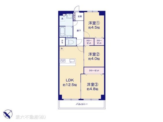 apartment 東京都練馬区大泉学園町１丁目29-7 兼六第四ビル1F