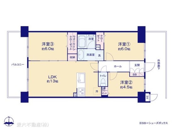 apartment 東京都練馬区大泉学園町１丁目29-7 兼六第四ビル1F