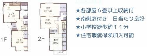 detached 神奈川県茅ヶ崎市共恵２丁目8-33