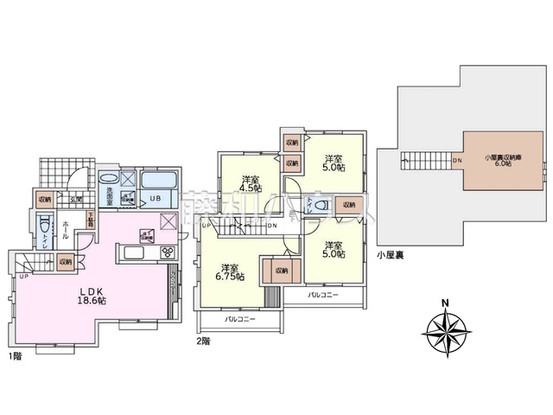 detached 東京都西東京市田無町２丁目12-28ステージコーチ