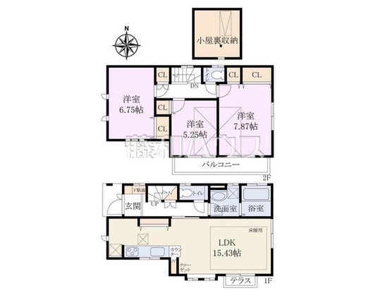 detached 東京都西東京市田無町２丁目12-28ステージコーチ