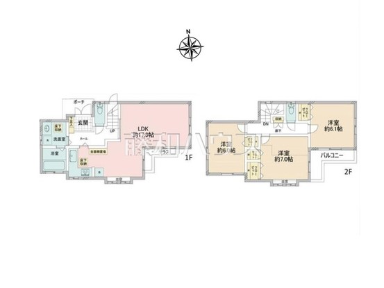 detached 東京都西東京市田無町２丁目12-28ステージコーチ