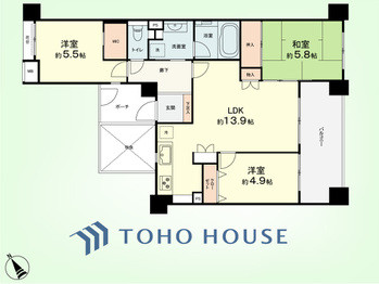 apartment 神奈川県川崎市高津区溝口１丁目8-4 KMビル4階