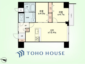 apartment 神奈川県川崎市高津区溝口１丁目8-4 KMビル4階