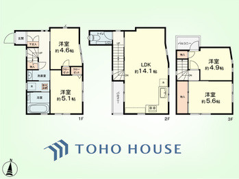 townhouse 神奈川県川崎市高津区溝口１丁目8-4 KMビル4階
