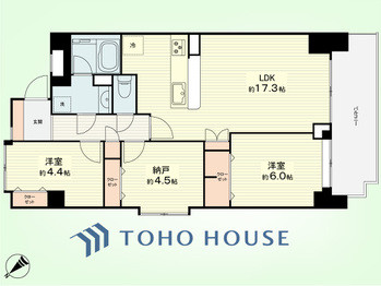 apartment 神奈川県川崎市高津区溝口１丁目8-4 KMビル4階