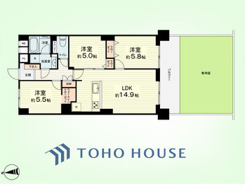 apartment 神奈川県川崎市高津区溝口１丁目8-4 KMビル4階