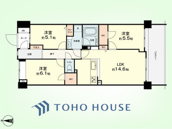 apartment 神奈川県川崎市高津区溝口１丁目8-4 KMビル4階