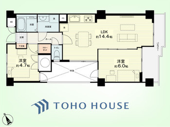 apartment 神奈川県川崎市高津区溝口１丁目8-4 KMビル4階