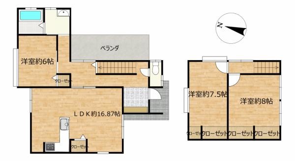 detached 新潟県燕市井土巻3-30 ウェルタウンⅣ　102号室