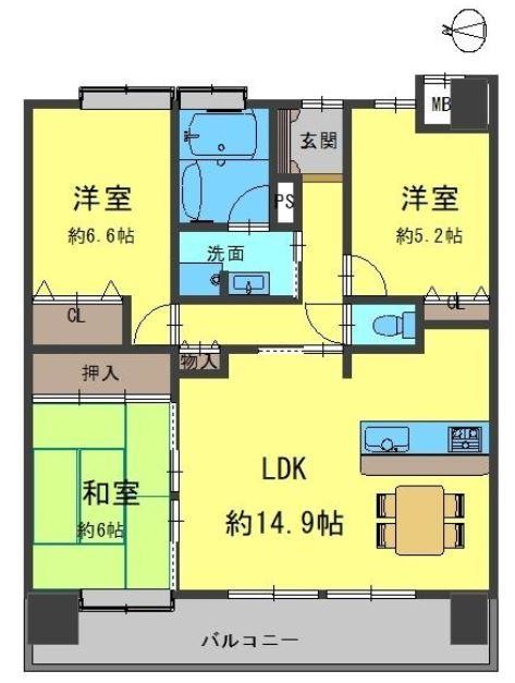 apartment 大阪府枚方市田口山２丁目
地図を見る