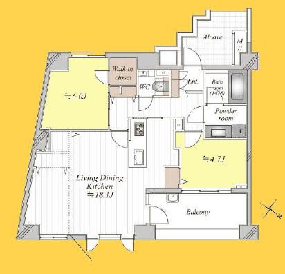 apartment 東京都大田区矢口１丁目5-8 ニックハイム武蔵新田102号室