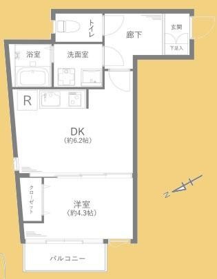 apartment 東京都大田区矢口１丁目5-8 ニックハイム武蔵新田102号室